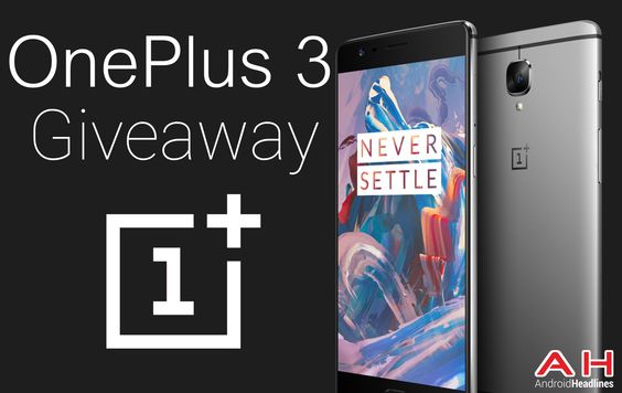 Win the OnePlus 3 With Android Headlines – International Giveaway