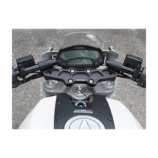 Woodcraft Clip-On Risers w/ Adapter Plate Ducati Monster 1100 / 796 / 696