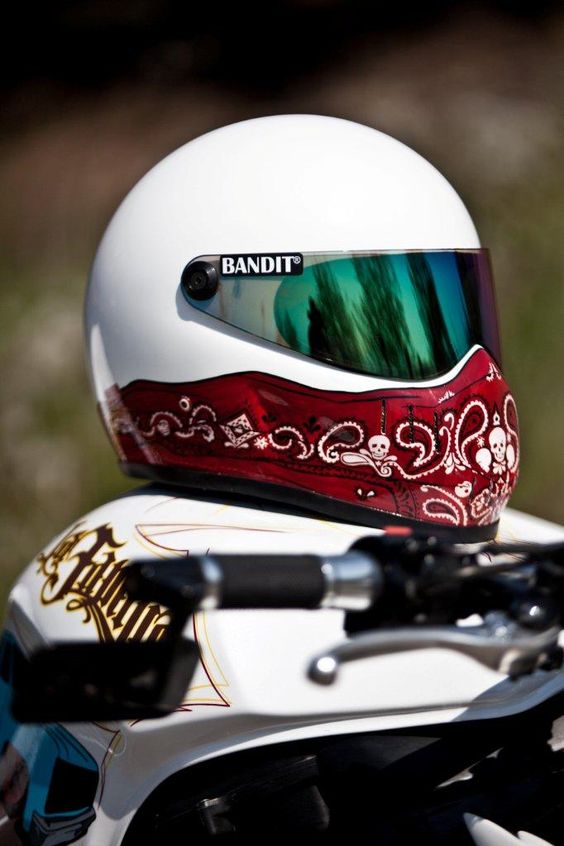 has some info on how to clean a motorcycle helmet and keep it looking new.