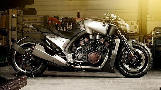 Yamaha V-Max Hyper Modified custom motorcycle.