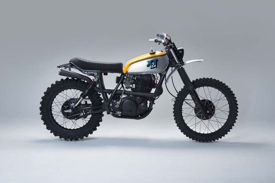 Yamaha XT500 Scrambler by 654motors  #motorcycles #scrambler #motos | 