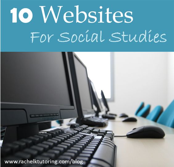 10 Websites For Social Studies | Rachel K Tutoring Blog