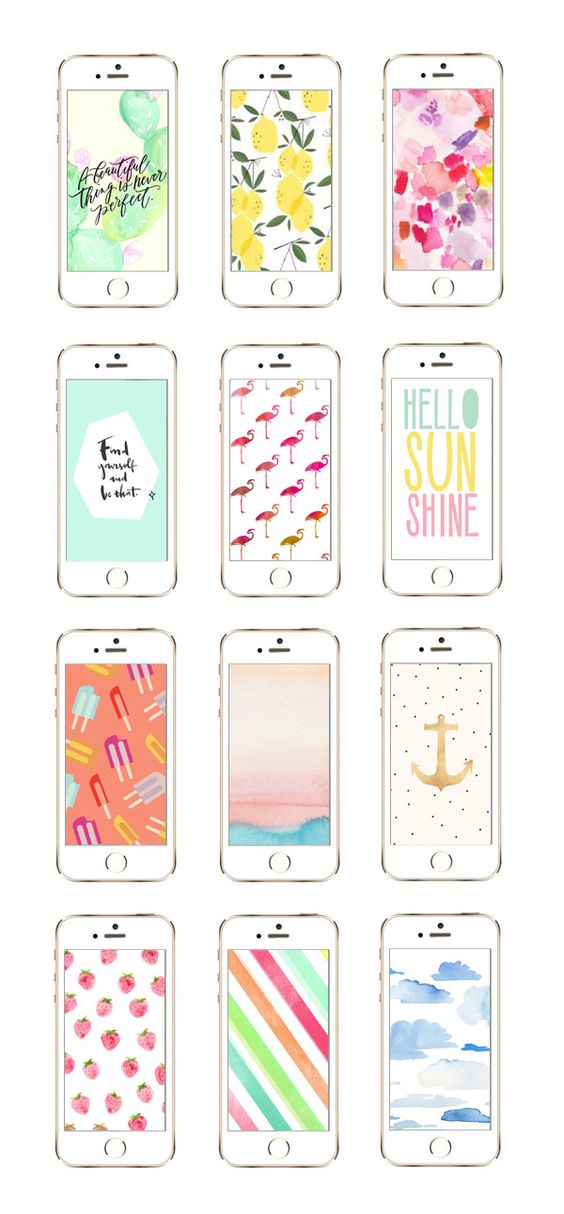 12 Awesome iPhone Wallpaper Designs from @Cyd Converse | The Sweetest Occasion