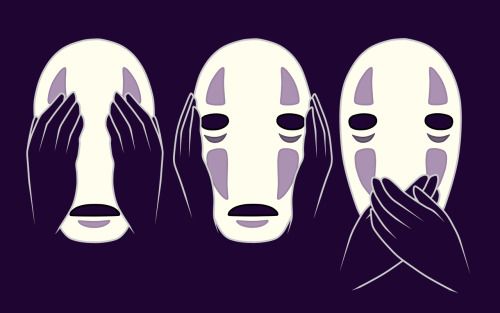 1280x800 Spirited Away’s No Face Wallpapers from TeePublic / Click on image for source