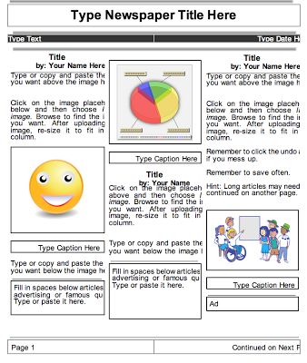 2 Templates to Create Classroom Newspapers using Google Docs ~ Educational Technology and Mobile Learning