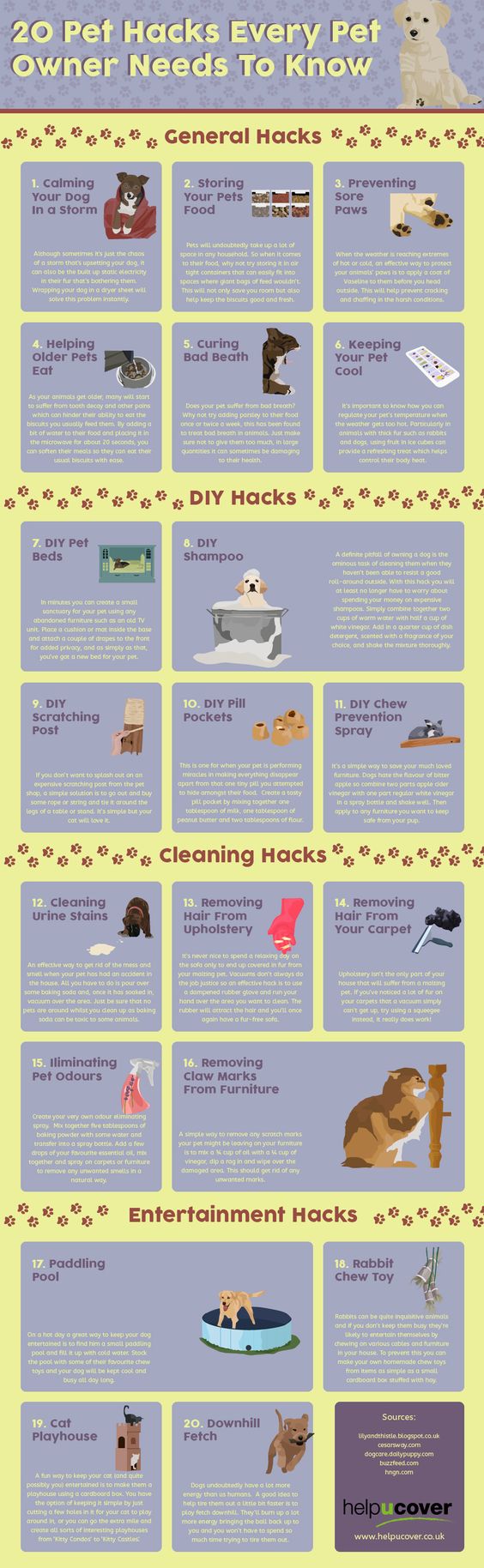 20 Pet Hacks Every Pet Owner Needs To Know