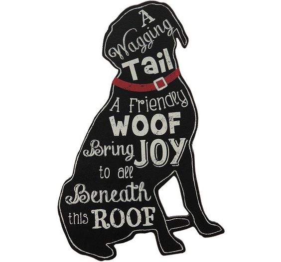 $ - Dog Sign | Gift For Dog Lovers | Dog Home Decor