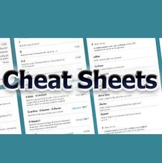 80+ Cheat Sheets And Infographics For Programmers! java, java script, C, C++, C#, python, perl, php, ruby, HTML, Xhtml, cheat sheets, efytimes, infographic, jquery,