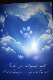 A friend received this after the loss of her dog. #quotes #dogs #animals