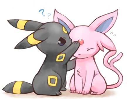 Adopted !! umbreon and espeon they have known each other since they were eevee . Must adopt together