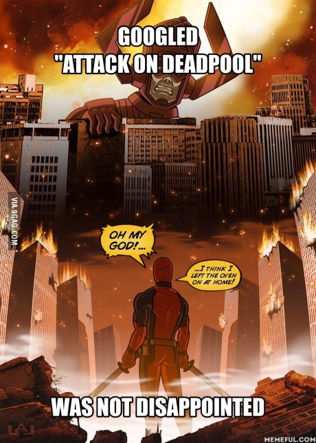 After all these Attack on Titan and Deadpool posts