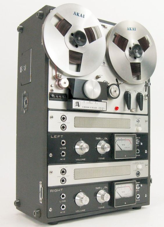 AKAI M8 VACUUM TUBE REEL TO REEL DECK SERVICED CROSSFIELD HEADS * NICE! 2nd time I have seen this model for sale.