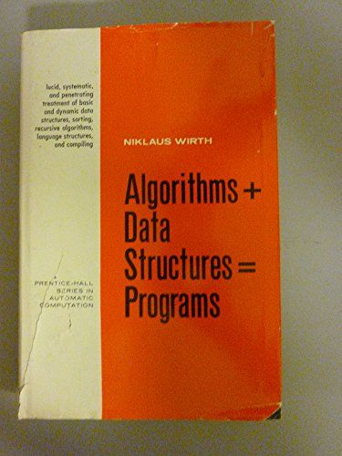 Algorithms + Data Structures = Programs (Prentice-Hall