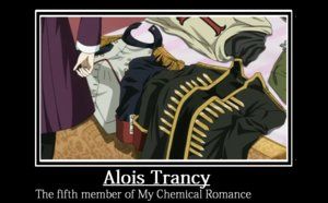 alois trancy meme | Alois Trancy: MCR member  in My ChemicalRomance