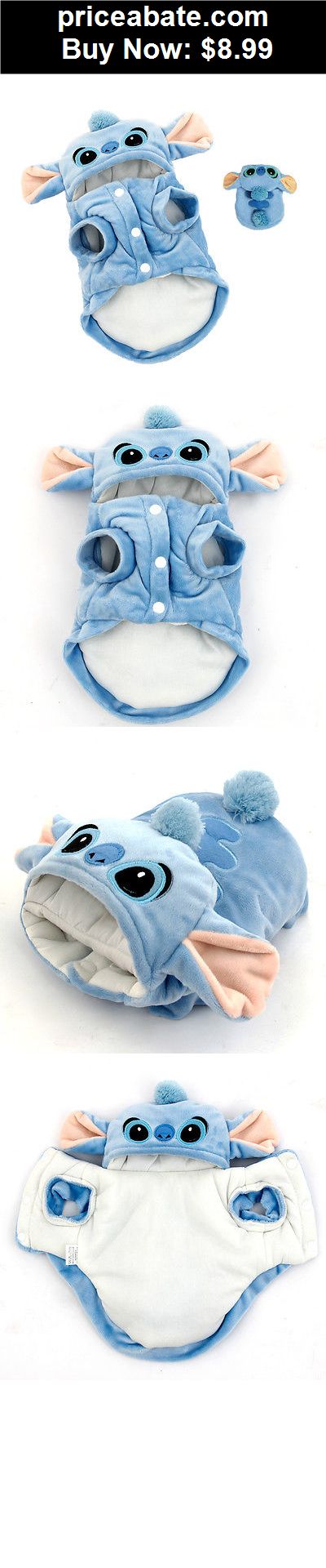 Animals-Dog: Cartoon Stitch Dog Clothes Pet Jacket Coat Puppy Cat Costumes Apparel Winter - BUY IT NOW ONLY $