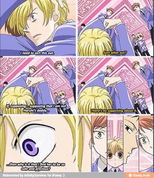 Anime- Ouran Highschool Host  .BECAUSE YOU LOVE HER TAMAKI ADMIT IT!!... That is pretty much what I yelled the whole time I watched OHSHC