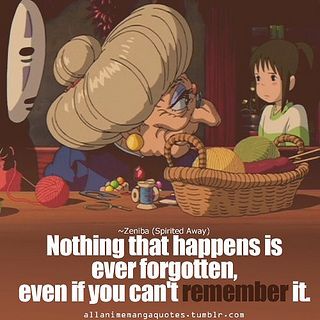 Anime quotes: Spirited away
