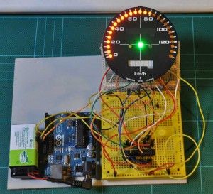 Arduino LED Spedometer!