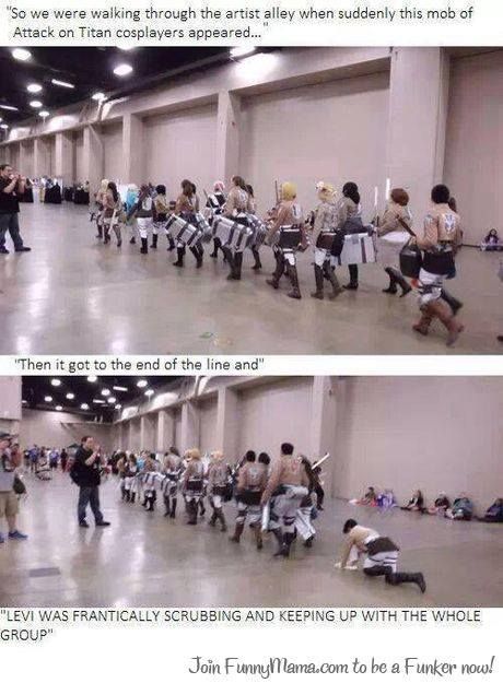 Attack on Titan. I love you, Levi. OKAY I JUST CAUGHT UP WITH SNK AND I AM LAUGHING SO HARD