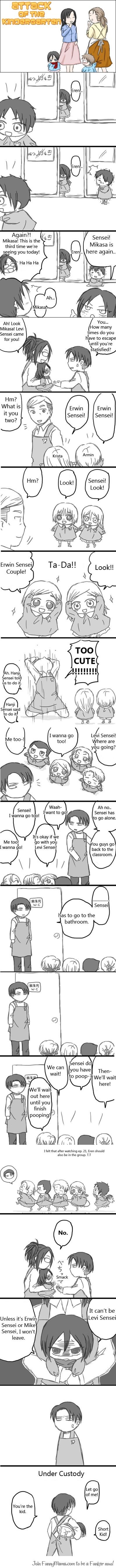 Attack on Titan ~~ So. Much. AWESOMENESS!! :: [ Attack on Kindergarten ]