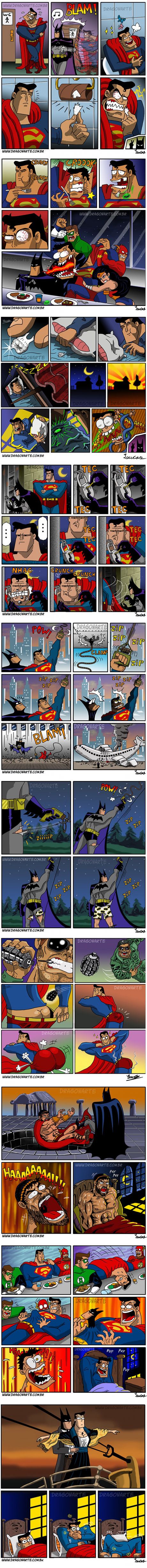 Bat Man & Super man