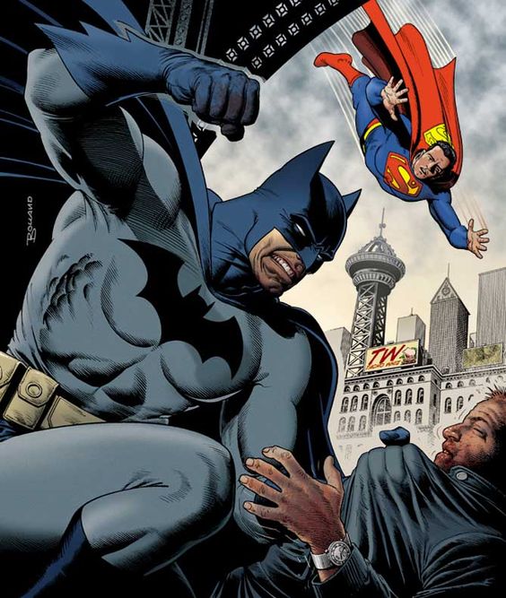 Batman and Superman - Brian Bolland