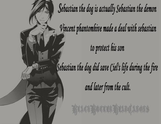 black butler facts - Google Search