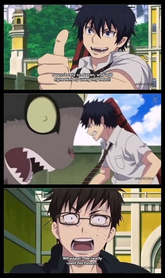 Blue Exorcist funny moment by Nnelzii,and he really shouldn't be suprised,THEIR TWIN BROTHERS!