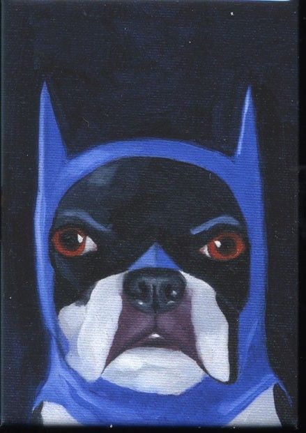 Boston Terrier Batman!!!