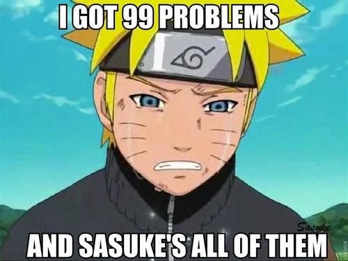 Can't be helped. #naruto #sasuke
