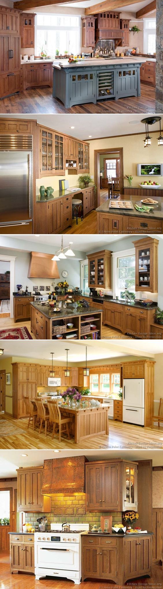 Craftsman kitchen decorative design
