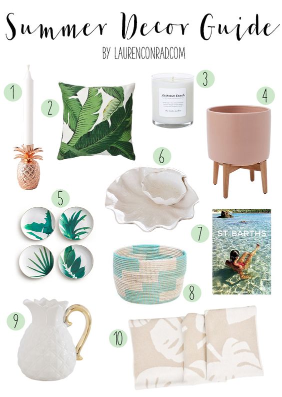 Currently Craving: 10 Summer Décor Products We’re Crushing On – Lauren Conrad