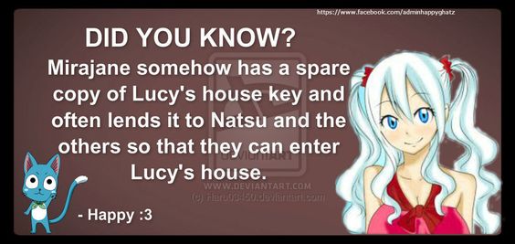 did you know fairy tail | Fairy Tail Fact by Haru03450