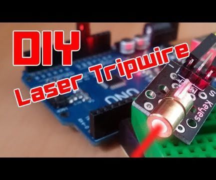 DIY | Easy Arduino Laser Tripwire Security System!