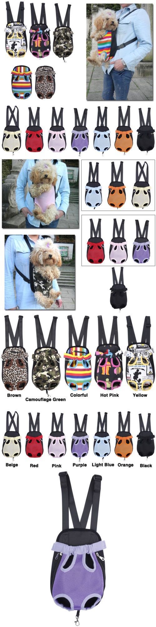 Dog Cat Nylon Pet Puppy Dog Carrier Backpack  - Exclusively on #priceabate #priceabateAnimalsDog! BUY IT NOW ONLY $