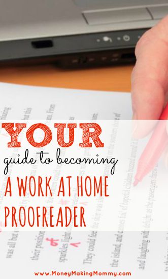 Expert guide to becoming a proofreader and finding work at home proofreading jobs! #workathome #moms #hiring