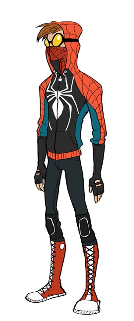 fabulous spider-man costume redesign by rosy higgins
