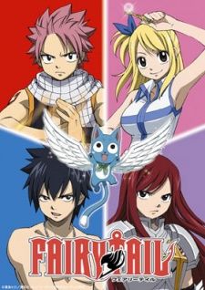 Fairy Tail. An anime about wizard guilds in the fictional kingdom of Fiore. I looove the soundtrack they have on this show!