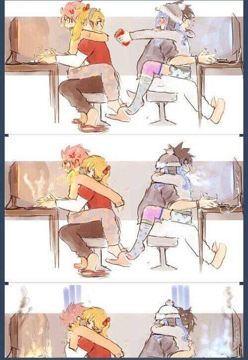 fairy tail: kawaii gale and  That and gamer boyfriends. Yawwwn ~