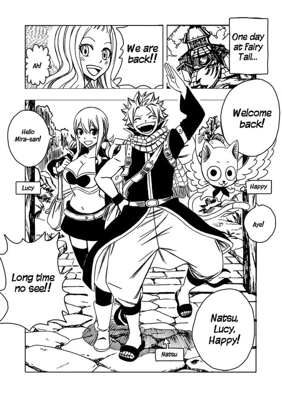 Fairy Tail- Mission Cupid Doujinshi p1 by LadyGT on DeviantArt