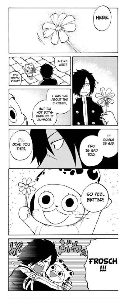 Fairy Tail sabertooth chapter  page 5 & 6. Frosch is so sweet!!!!