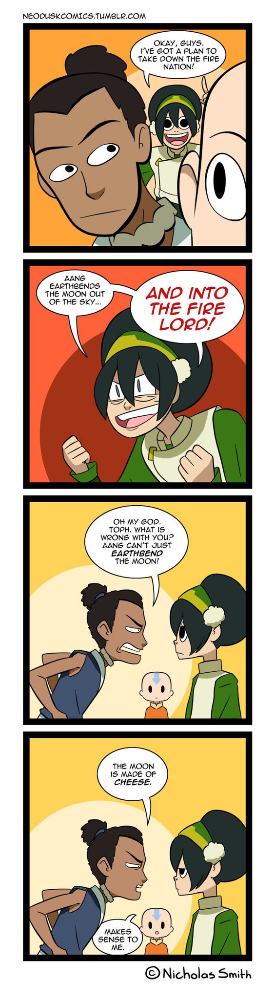 Fandumb #102: They Dated So He Knows (Avatar) by Neodusk on DeviantArt