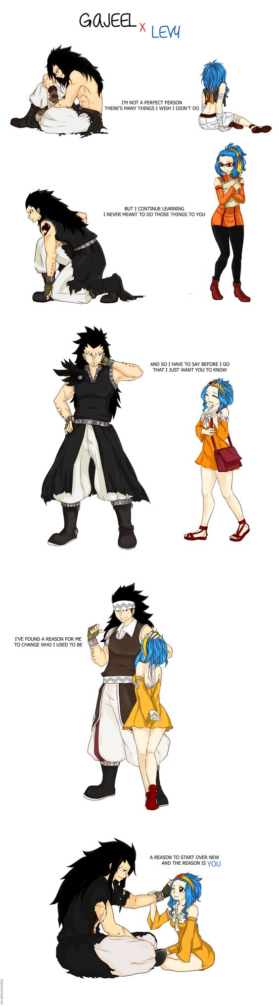 Gajeel x Levy -- Fairy Tail gale