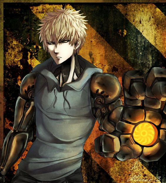Genos with a steampunk style ...Humm not Bad