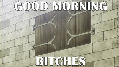 GOOD MORNING. | 17 Absurd “Attack On Titan” GIFs For Every Occasion_ I was laughing so hard I felt a six pack coming. XD