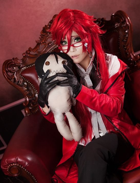 Grell Sutcliff from Black Butler Cosplay || anime cosplay