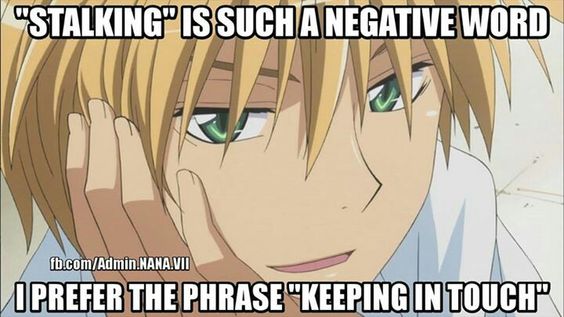 hahaha Usui  I don't think any girl would mind your 