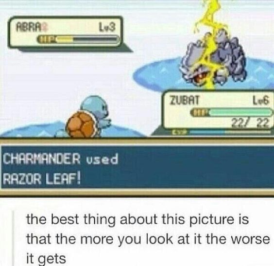 HAHAHAHA Worst Pokemon Picture Ever! There Is So Many Things Wrong With This!!!