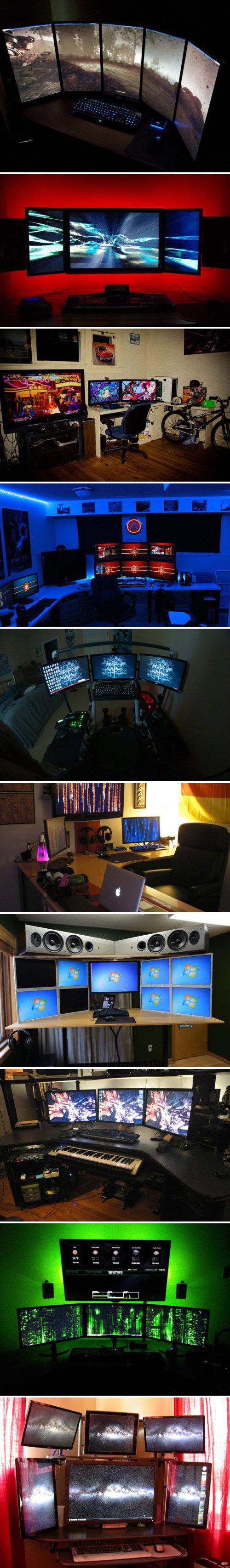 Here are 10 more cool and creative computer setups that geeks would love.