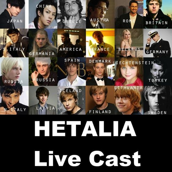 Hetalia Live  agree with most of these, but I think Rupert was a weird choice for Lithuania seeing as liet isn't a